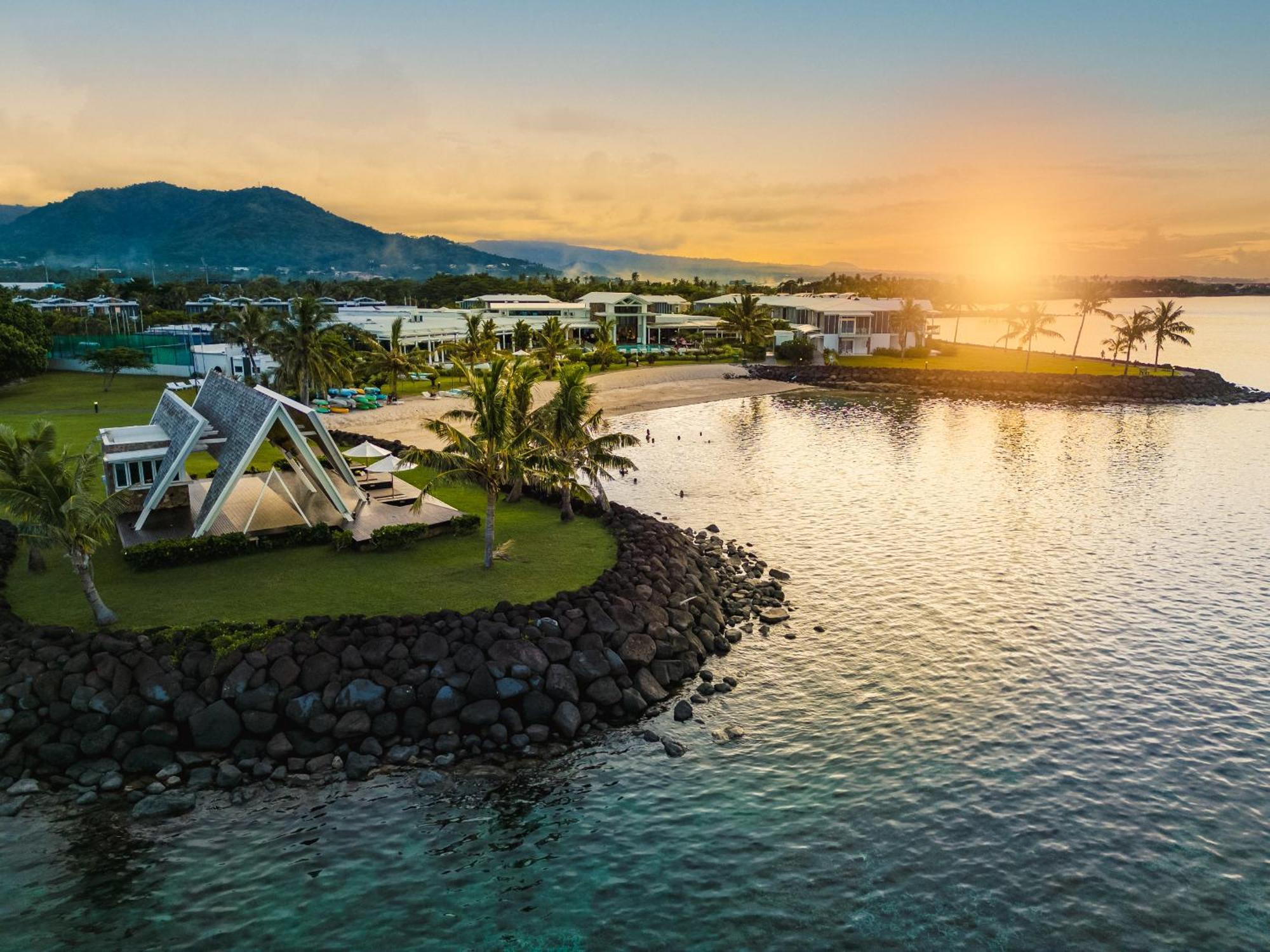 เทาเมียซีนา ไอส์แลนด์ รีสอร์ต Hotel อาเพีย ภายนอก รูปภาพ